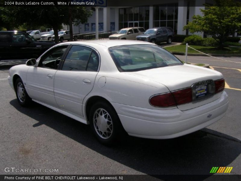 White / Medium Gray 2004 Buick LeSabre Custom