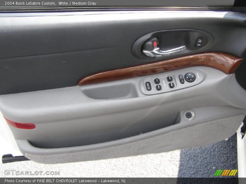 White / Medium Gray 2004 Buick LeSabre Custom