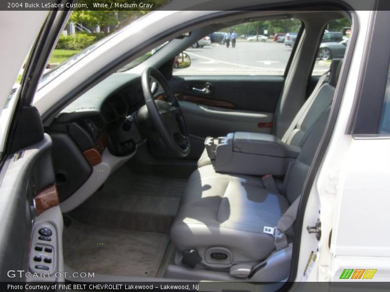 White / Medium Gray 2004 Buick LeSabre Custom