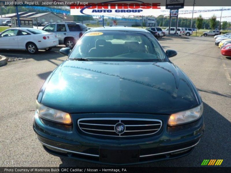 Jasper Green Pearl / Taupe 1998 Buick Regal LS