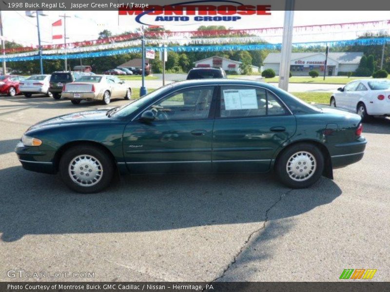 Jasper Green Pearl / Taupe 1998 Buick Regal LS