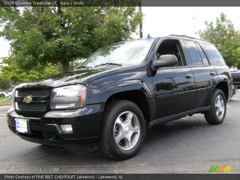 Black / Ebony 2008 Chevrolet TrailBlazer LT