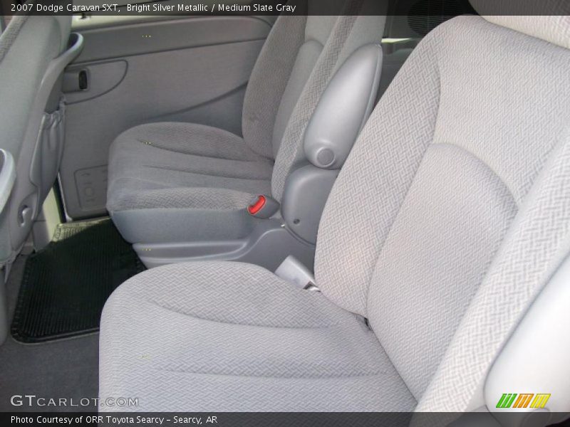 Bright Silver Metallic / Medium Slate Gray 2007 Dodge Caravan SXT