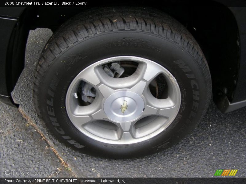 Black / Ebony 2008 Chevrolet TrailBlazer LT