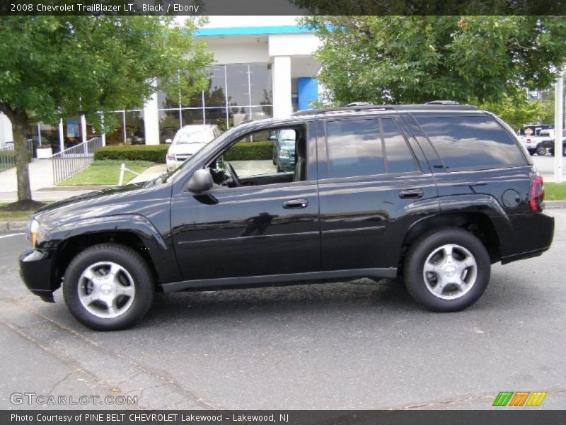 Black / Ebony 2008 Chevrolet TrailBlazer LT