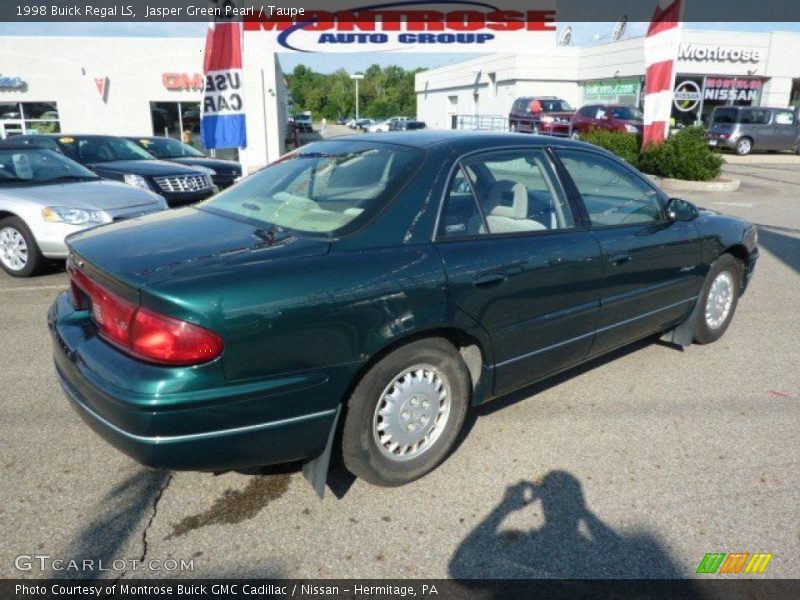 Jasper Green Pearl / Taupe 1998 Buick Regal LS