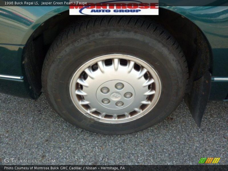 Jasper Green Pearl / Taupe 1998 Buick Regal LS