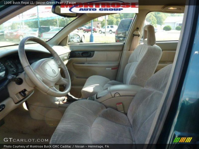 Jasper Green Pearl / Taupe 1998 Buick Regal LS