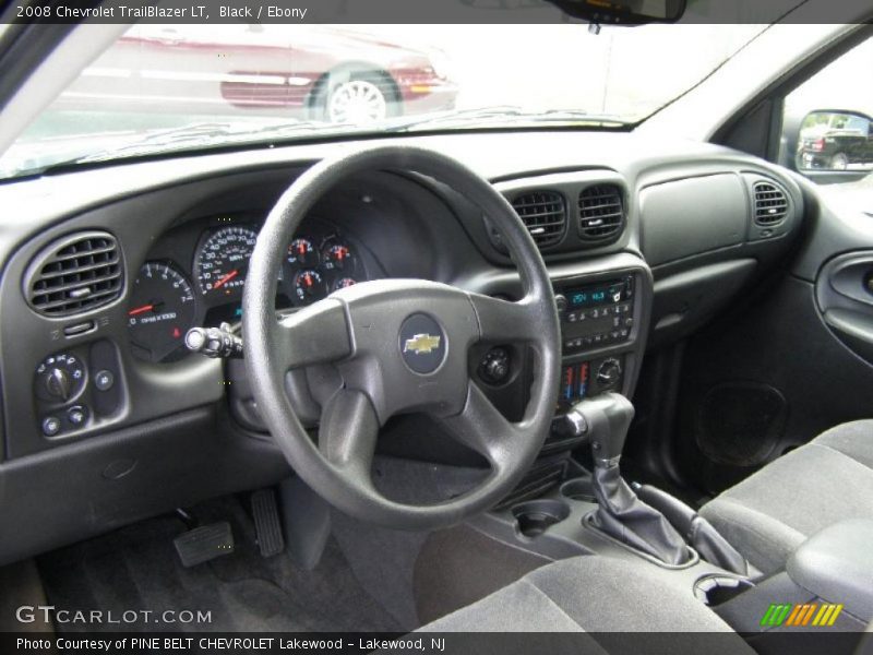 Black / Ebony 2008 Chevrolet TrailBlazer LT