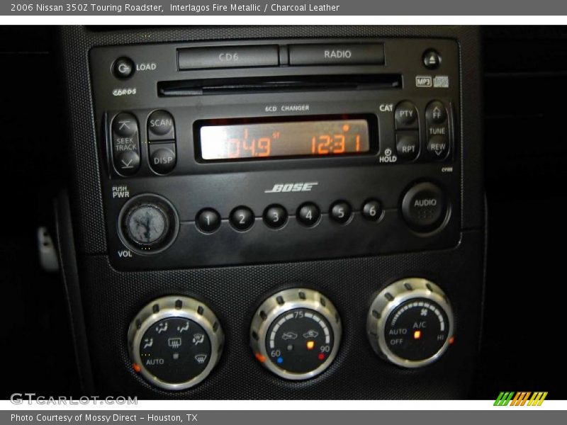 Interlagos Fire Metallic / Charcoal Leather 2006 Nissan 350Z Touring Roadster