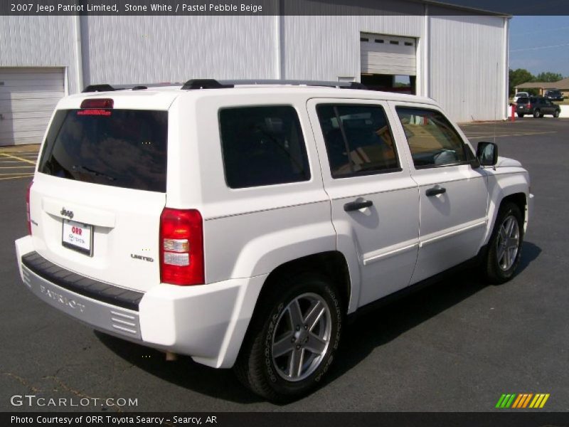 Stone White / Pastel Pebble Beige 2007 Jeep Patriot Limited