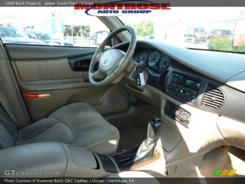 Jasper Green Pearl / Taupe 1998 Buick Regal LS