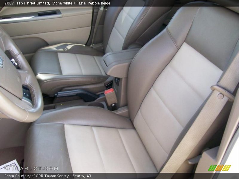 Stone White / Pastel Pebble Beige 2007 Jeep Patriot Limited