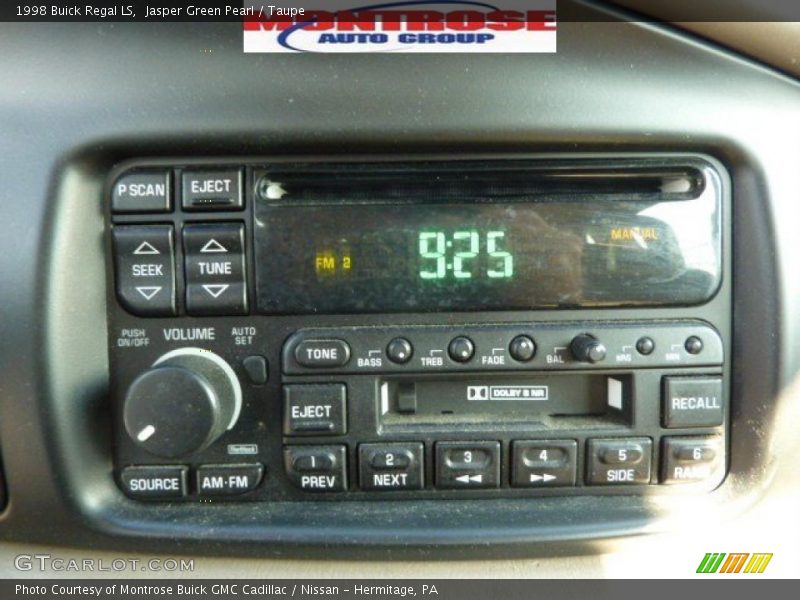 Jasper Green Pearl / Taupe 1998 Buick Regal LS