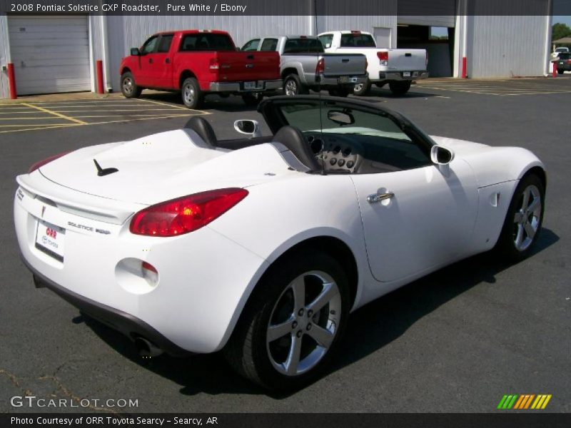 Pure White / Ebony 2008 Pontiac Solstice GXP Roadster