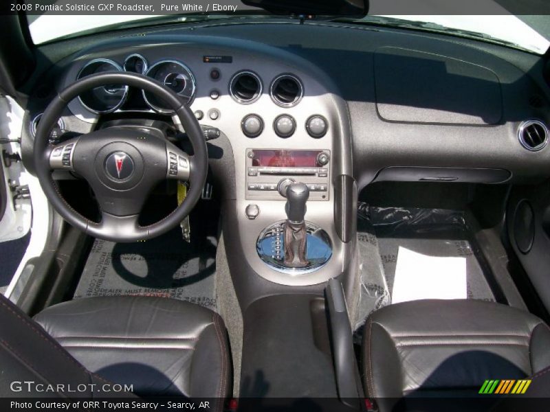 Pure White / Ebony 2008 Pontiac Solstice GXP Roadster
