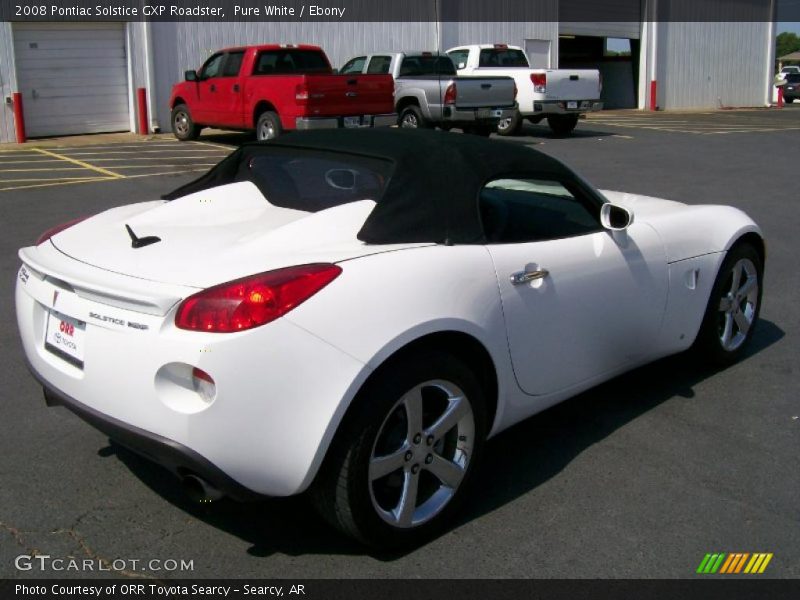 Pure White / Ebony 2008 Pontiac Solstice GXP Roadster