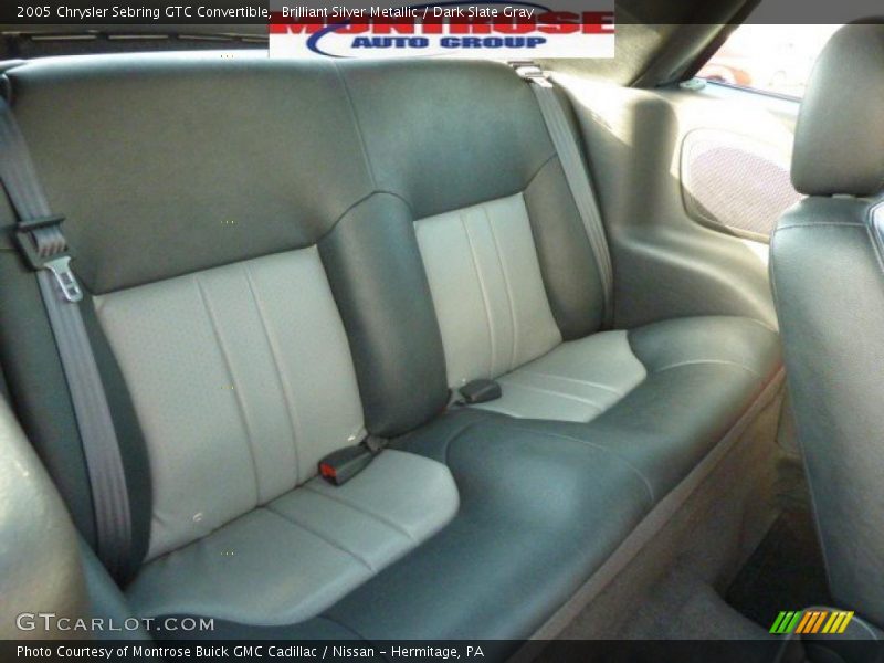 Brilliant Silver Metallic / Dark Slate Gray 2005 Chrysler Sebring GTC Convertible