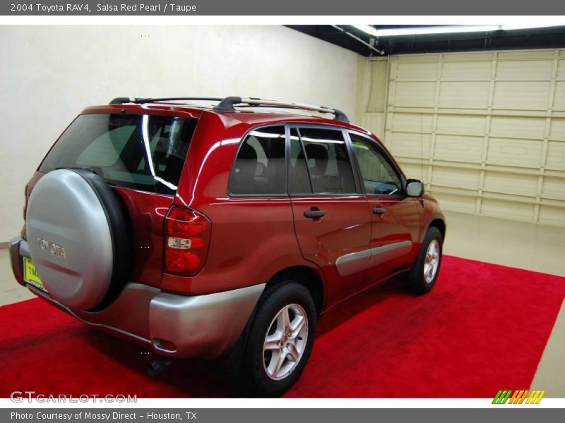 Salsa Red Pearl / Taupe 2004 Toyota RAV4