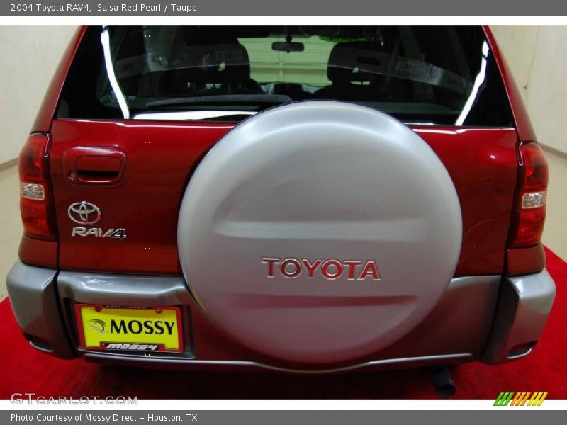 Salsa Red Pearl / Taupe 2004 Toyota RAV4