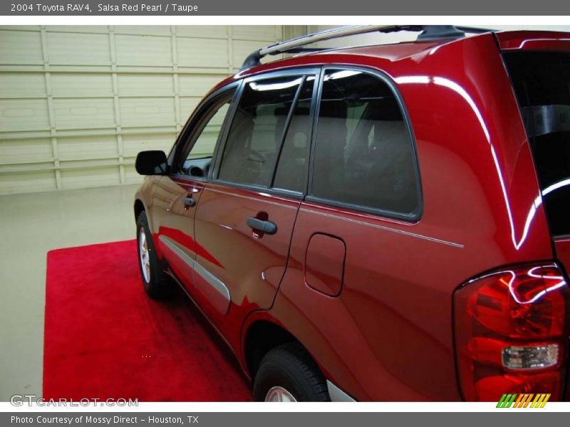 Salsa Red Pearl / Taupe 2004 Toyota RAV4