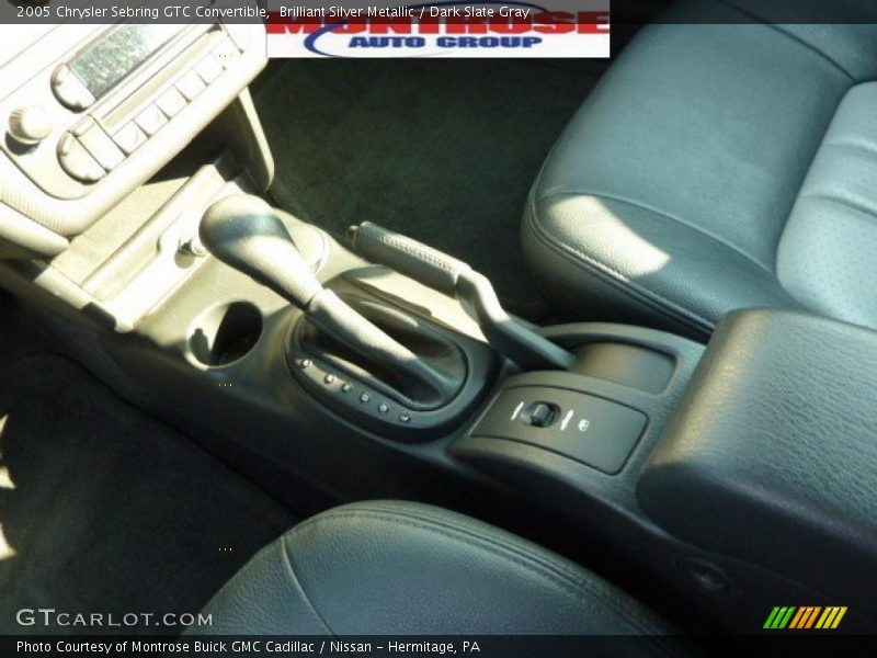 Brilliant Silver Metallic / Dark Slate Gray 2005 Chrysler Sebring GTC Convertible