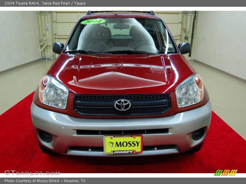 Salsa Red Pearl / Taupe 2004 Toyota RAV4