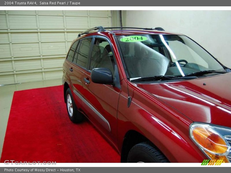 Salsa Red Pearl / Taupe 2004 Toyota RAV4