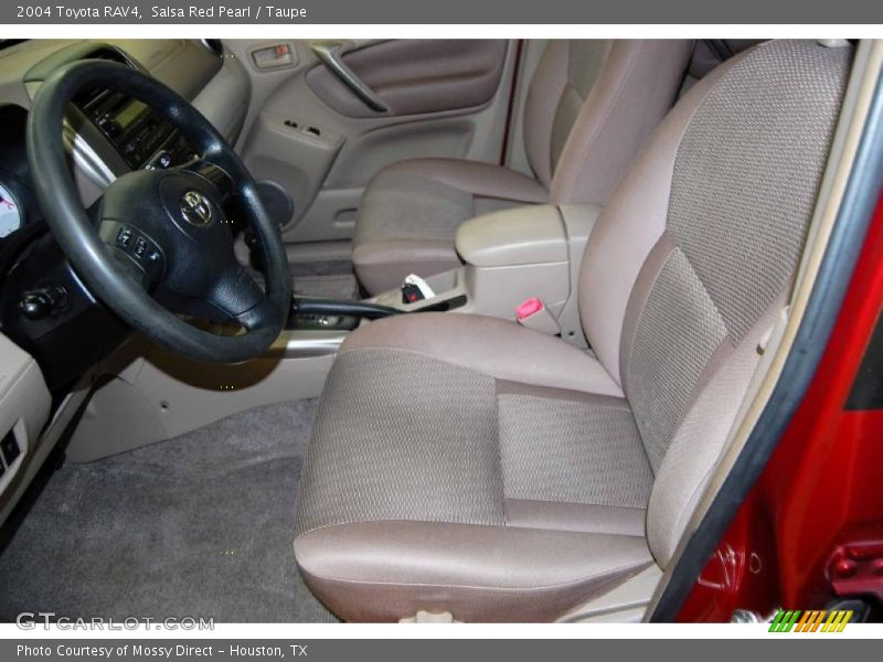 Salsa Red Pearl / Taupe 2004 Toyota RAV4