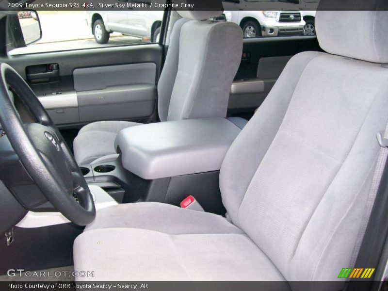 Silver Sky Metallic / Graphite Gray 2009 Toyota Sequoia SR5 4x4