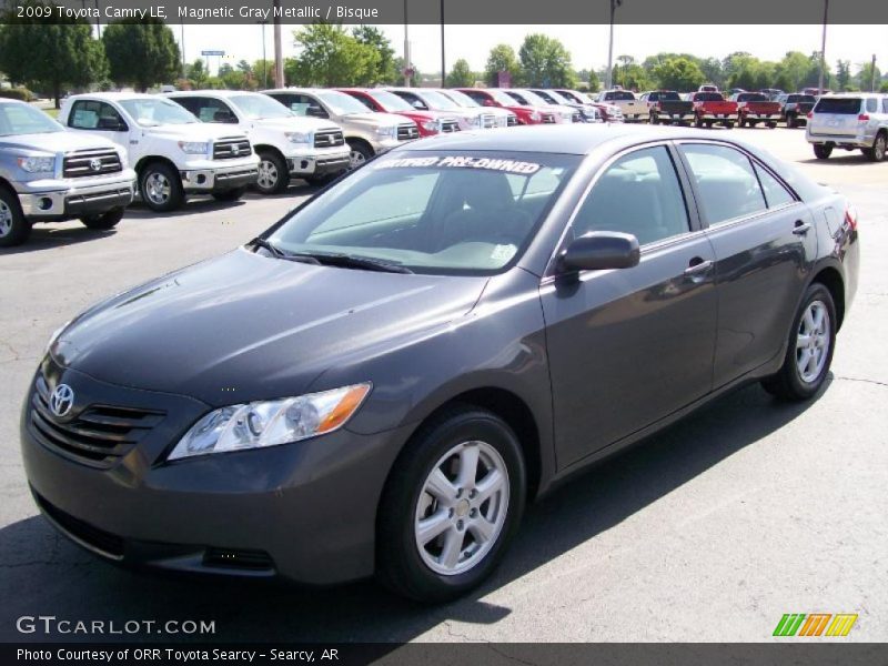 Magnetic Gray Metallic / Bisque 2009 Toyota Camry LE