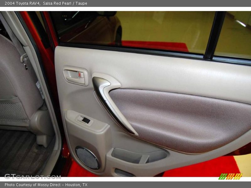 Salsa Red Pearl / Taupe 2004 Toyota RAV4
