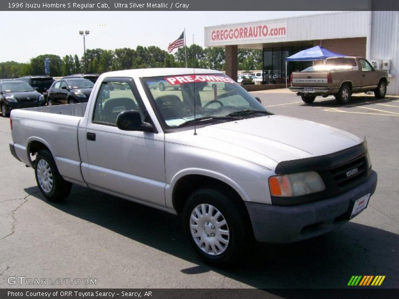 Ultra Silver Metallic / Gray 1996 Isuzu Hombre S Regular Cab