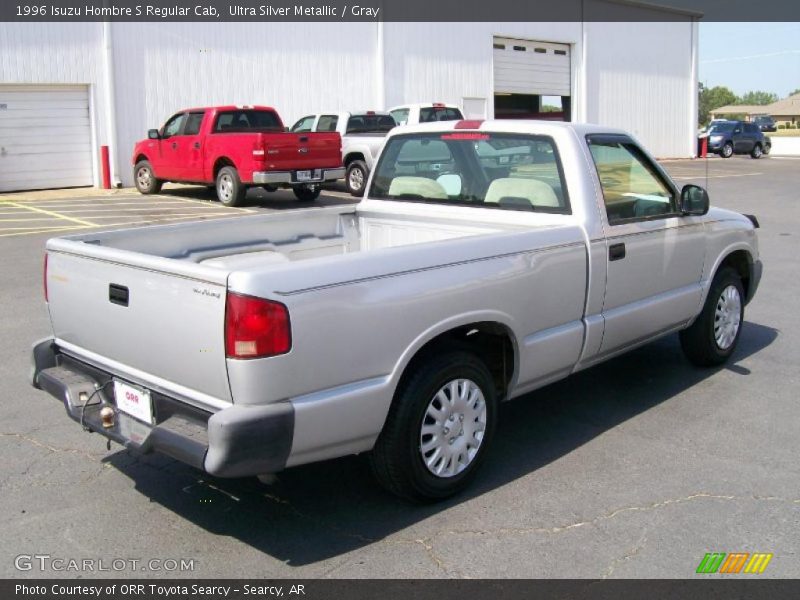Ultra Silver Metallic / Gray 1996 Isuzu Hombre S Regular Cab