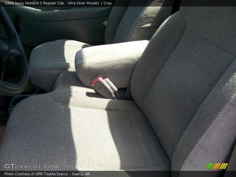 Ultra Silver Metallic / Gray 1996 Isuzu Hombre S Regular Cab