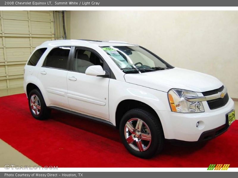 Summit White / Light Gray 2008 Chevrolet Equinox LT