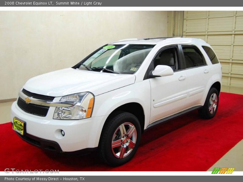 Summit White / Light Gray 2008 Chevrolet Equinox LT