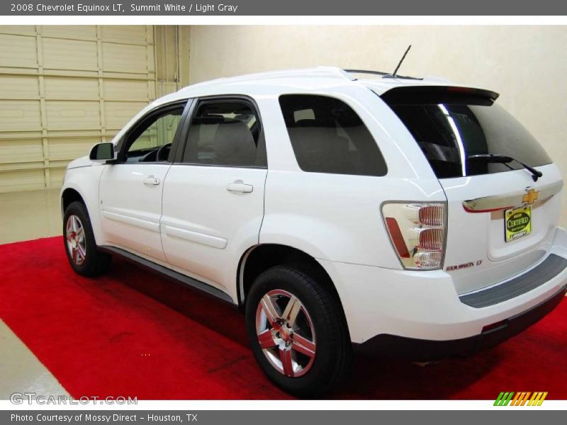 Summit White / Light Gray 2008 Chevrolet Equinox LT