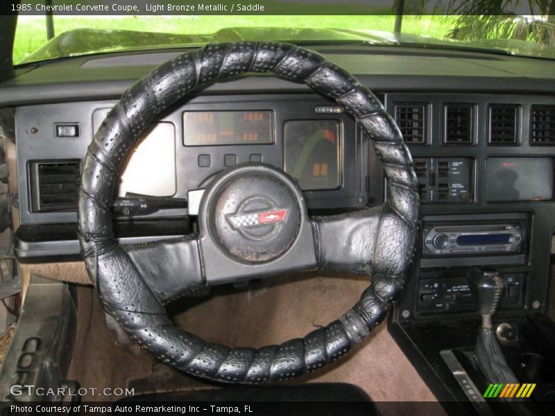 Light Bronze Metallic / Saddle 1985 Chevrolet Corvette Coupe