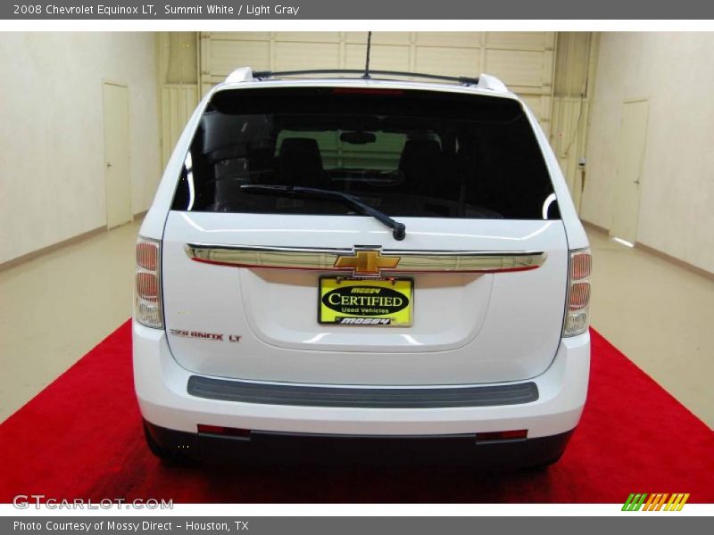 Summit White / Light Gray 2008 Chevrolet Equinox LT