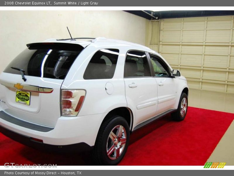 Summit White / Light Gray 2008 Chevrolet Equinox LT