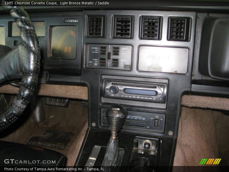 Light Bronze Metallic / Saddle 1985 Chevrolet Corvette Coupe