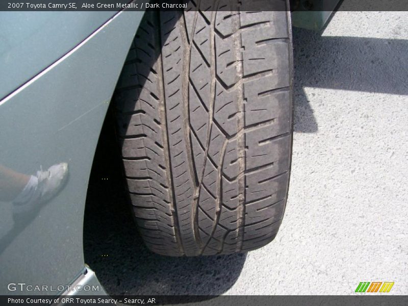 Aloe Green Metallic / Dark Charcoal 2007 Toyota Camry SE