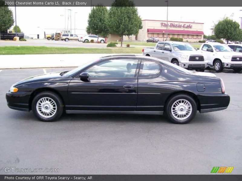 Black / Ebony 2000 Chevrolet Monte Carlo LS