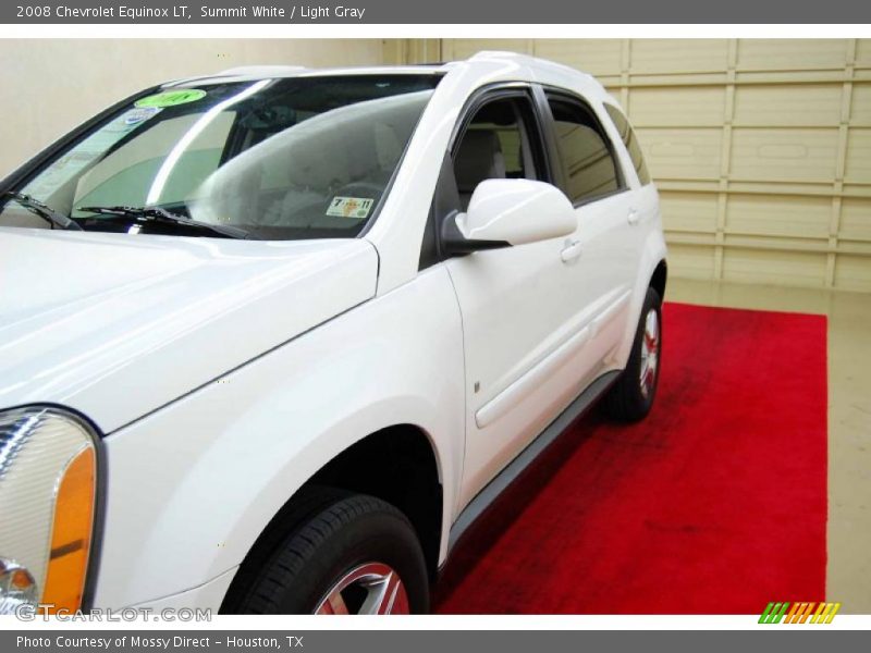 Summit White / Light Gray 2008 Chevrolet Equinox LT