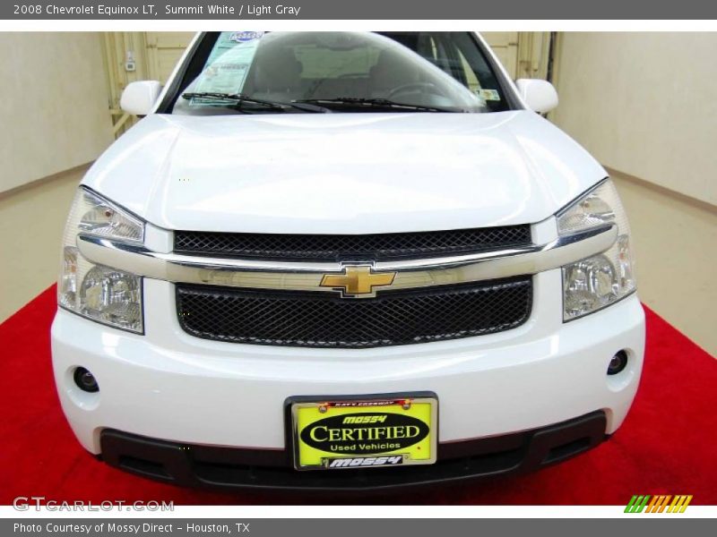 Summit White / Light Gray 2008 Chevrolet Equinox LT