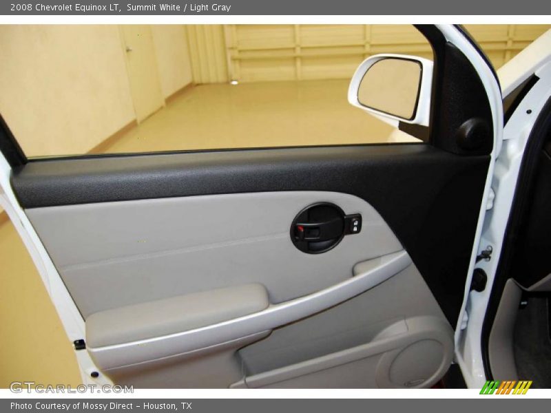 Summit White / Light Gray 2008 Chevrolet Equinox LT