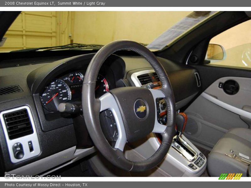 Summit White / Light Gray 2008 Chevrolet Equinox LT