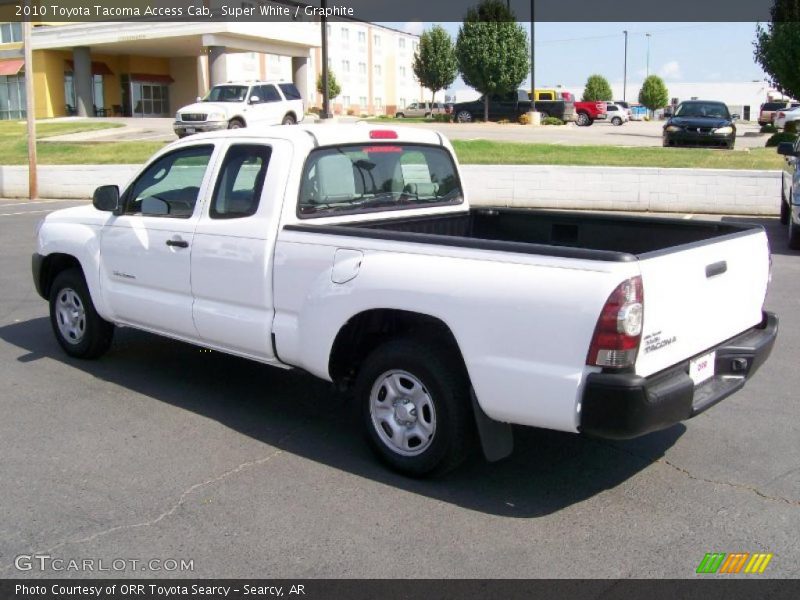 Super White / Graphite 2010 Toyota Tacoma Access Cab