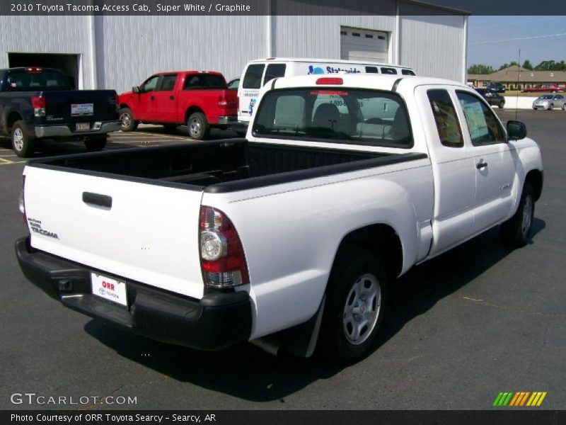 Super White / Graphite 2010 Toyota Tacoma Access Cab
